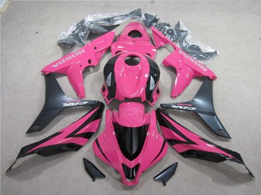 2007-2008 Pink Matte Black Honda CBR600RR Motorcycle Fairing Kits Canada