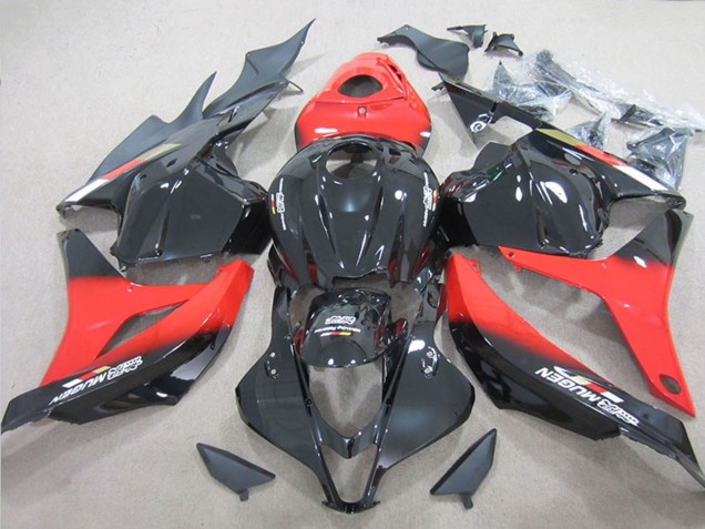 2009-2012 Red Glossy Black Honda CBR600RR Bike Fairings Canada