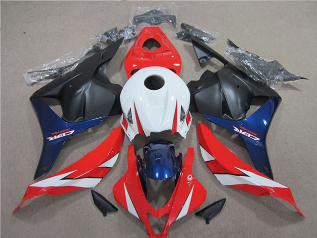 2009-2012 White Red Blue Matte Black Honda CBR600RR Motorcycle Fairing Canada