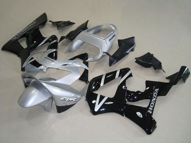 2000-2001 Silver Glossy Black Honda CBR900RR 929 Motorcycle Fairings Canada