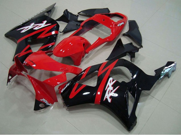 2002-2003 Red Glossy Black Stripe Honda CBR900RR 954 Motorcycle Fairing Canada