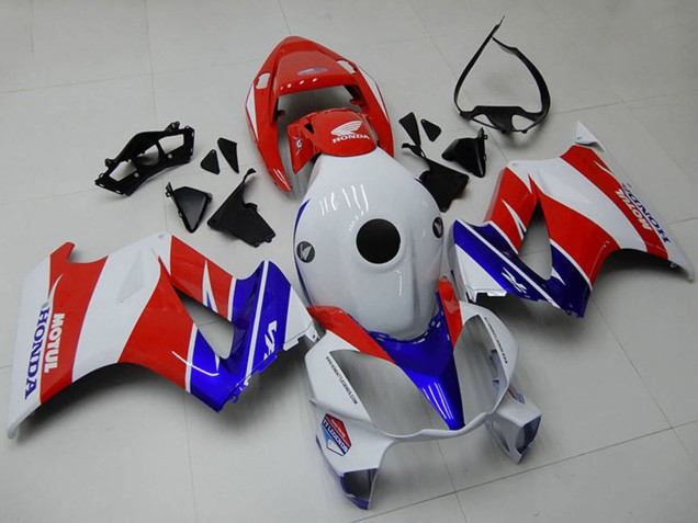 2002-2013 White Red Blue Honda VFR 800 Motorcycle Fairings Canada