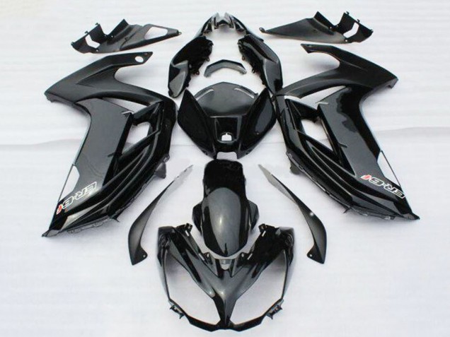 2012-2014 Glossy Black with Decal Kawasaki ER6F Motorcycle Fairings Canada