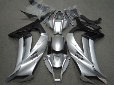 2011-2015 Silver Matte Black Kawasaki ZX10R Motorcycle Fairings Canada