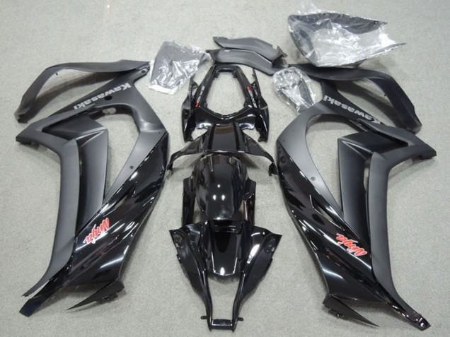 2011-2015 Glossy Black Matte Black Red Ninja Kawasaki ZX10R Motorcycle Fairings Canada