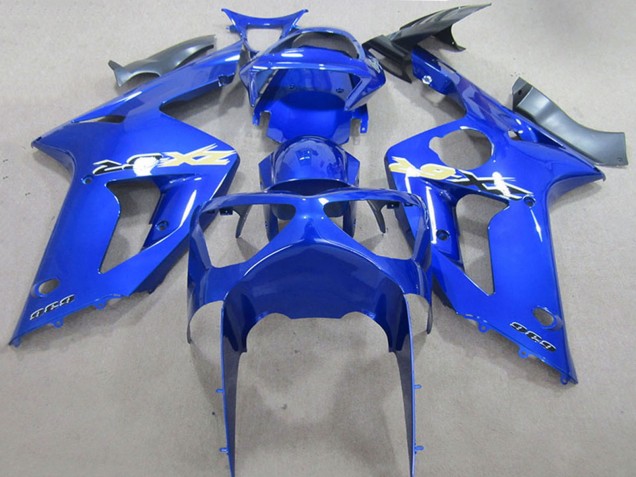 2003-2004 Blue Kawasaki ZX6R Motorcycle Fairing Canada