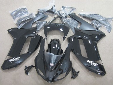 2007-2008 Black Ninja Kawasaki ZX6R Motorcycle Fairings Canada
