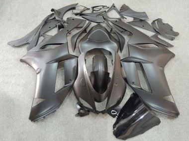 2007-2008 Black Kawasaki ZX6R Motorcycle Fairing Canada