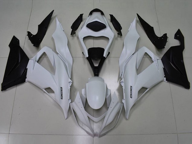 2013-2018 White Black 636 Kawasaki ZX6R Motorcycle Fairings Canada