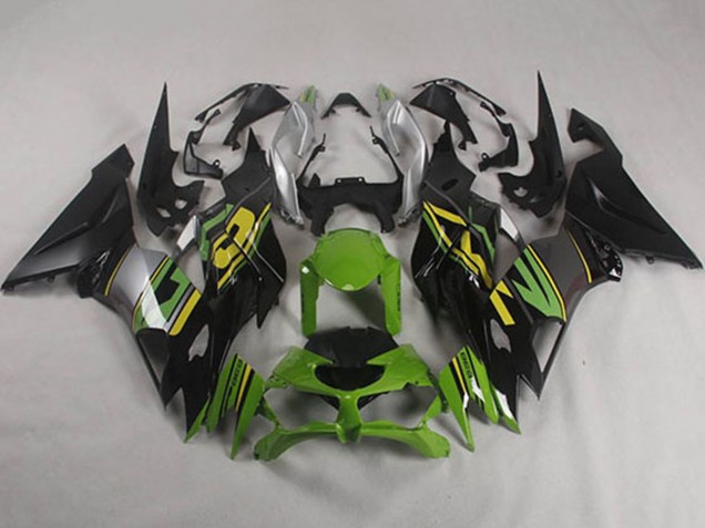 2019-2022 Green Yellow Silver Matte Black Kawasaki ZX6R Motorcycle Fairings Canada