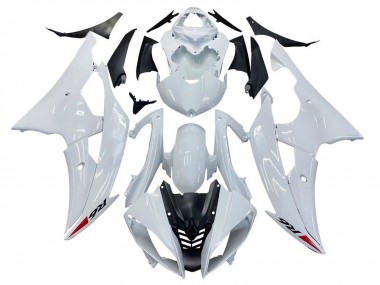 2008-2016 Glossy White Yamaha YZF R6 Motorcycle Fairing Kits Canada