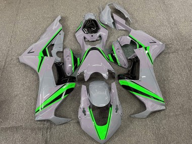 2017-2023 Nardo Grey with Green Stripe Honda CBR1000RR Motorcycle Fairings Canada