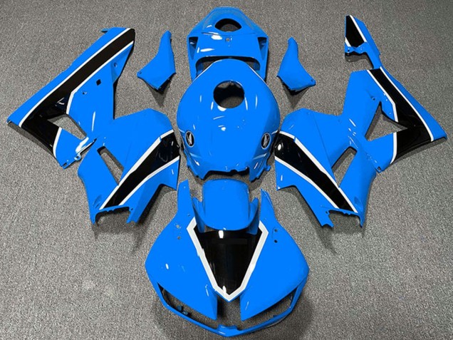 2013-2023 Light Blue White Glossy Black Honda CBR600RR Motorcycle Fairings Canada