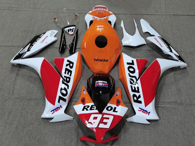 2012-2016 White Orange Red Glossy Black HRC Repsol 93 Honda CBR1000RR Motorcycle Fairings Canada