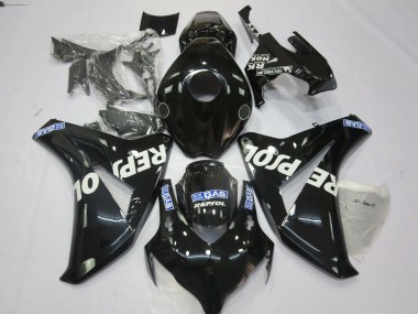 2008-2011 Glossy Black Blue White Repsol Honda CBR1000RR Motorcycle Fairings Canada