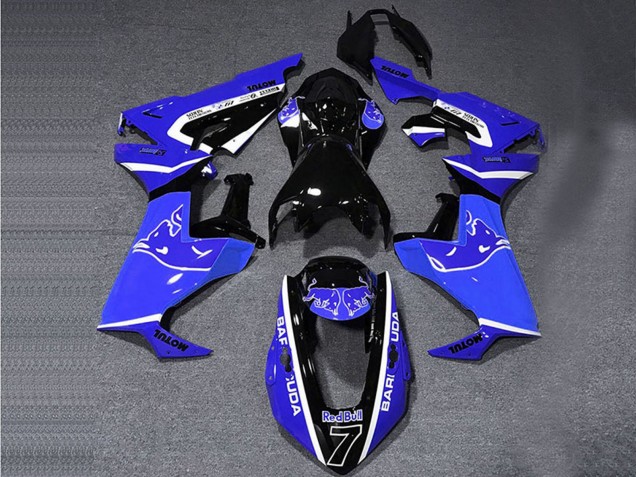 2017-2024 Blue White Glossy Black Bull Honda CBR1000RR Motorcycle Fairings Canada