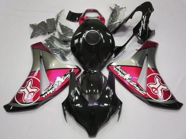 2008-2011 Pink Grey Glossy Black Honda CBR1000RR Motorcycle Fairings Canada