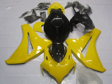 2008-2011 Yellow Glossy Black Honda CBR1000RR Motorcycle Fairing Canada