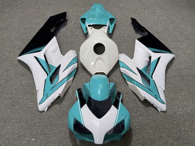 2004-2005 White Cyan Blue Glossy Black Honda CBR1000RR Motorcycle Fairings Canada