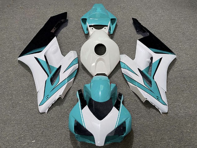 2004-2005 White Cyan Blue Glossy Black Honda CBR1000RR Motorcycle Fairings Canada