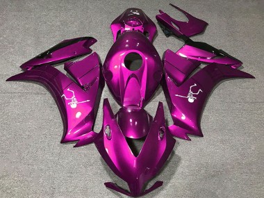 2012-2016 Deep Pink Glossy Black Honda CBR1000RR Motorcycle Fairings Canada