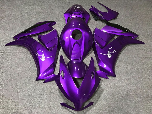 2012-2016 Deep Purple Glossy Black Honda CBR1000RR Motorcycle Fairings Canada