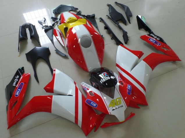 2012-2016 White Red Yellow Blue Ducati Style Honda CBR1000RR Motorcycle Fairings Canada