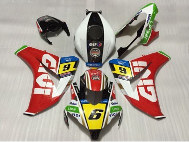 2008-2011 White Red Yellow Green Black Givi 6 Honda CBR1000RR Motorcycle Fairings Canada