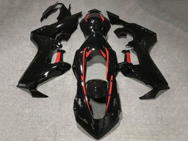 2017-2023 Glossy Black with Red Lining Honda CBR1000RR Motorcycle Fairings Canada