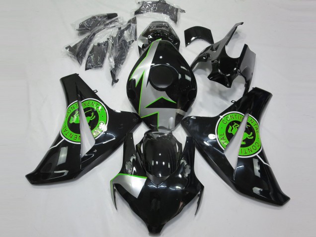 2008-2011 Silver Green Glossy Black Honda CBR1000RR Motorcycle Fairings Canada