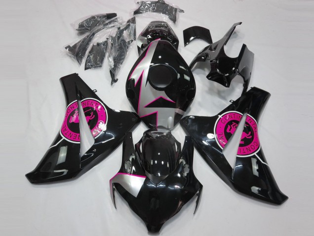 2008-2011 Silver Pink Glossy Black Honda CBR1000RR Motorcycle Fairings Canada