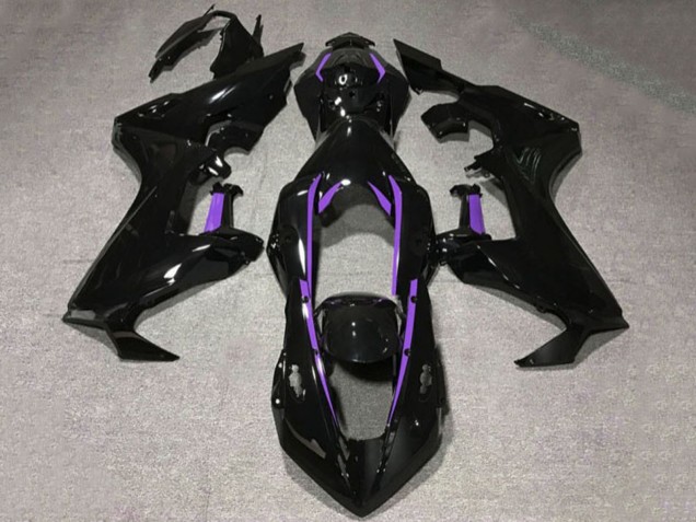 2017-2024 Glossy Black Purple Lining Honda CBR1000RR Motorcycle Fairings Canada