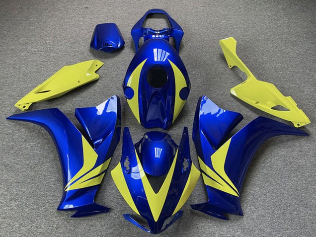 2012-2016 Blue High Vis Yellow Honda CBR1000RR Motorcycle Fairings Canada