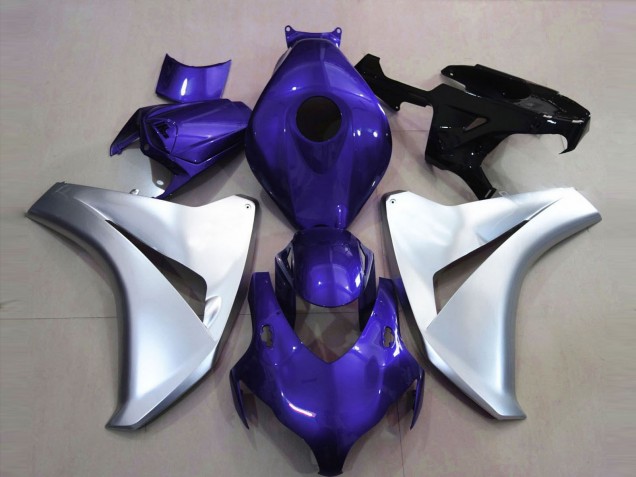 2008-2011 Silver Blue Honda CBR1000RR Motorcycle Fairings Canada