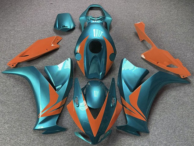 2012-2016 Cyan Blue Orange Honda CBR1000RR Motorcycle Fairings Canada