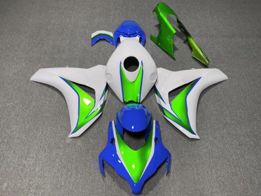 2008-2011 White Green Blue Honda CBR1000RR Motorcycle Fairings Canada