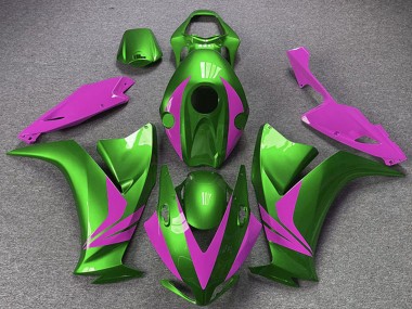 2012-2016 Green Pink Honda CBR1000RR Motorcycle Fairings Canada
