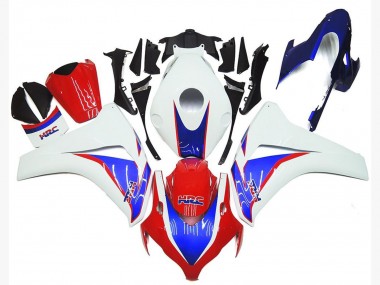 2008-2011 White Blue Red HRC Honda CBR1000RR Motorcycle Fairing Kits Canada