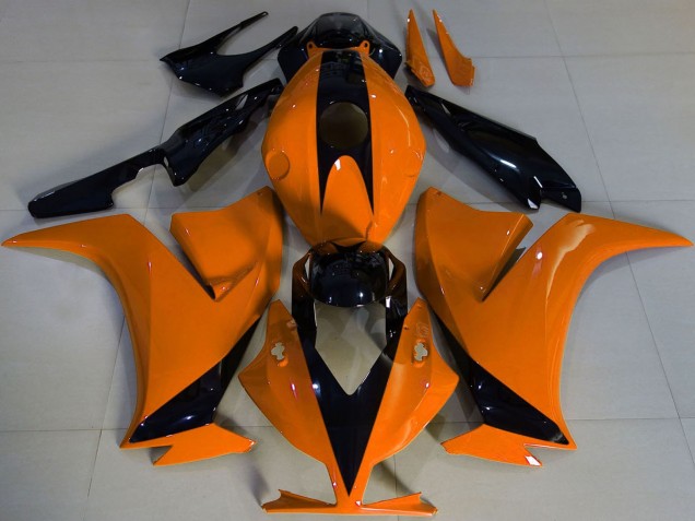 2012-2016 Orange Glossy Black Honda CBR1000RR Motorcycle Fairings Canada
