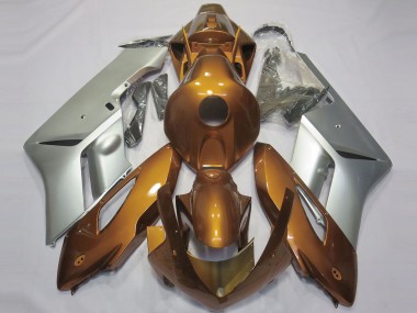 2004-2005 Silver Gold Honda CBR1000RR Motorcycle Fairings Canada