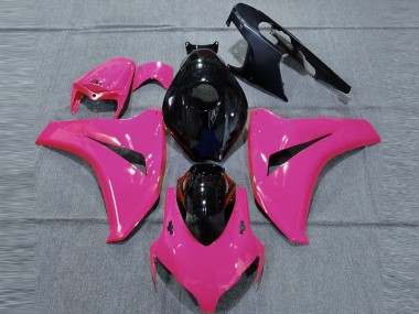 2008-2011 Pink Glossy Black Honda CBR1000RR Motorcycle Fairings Canada