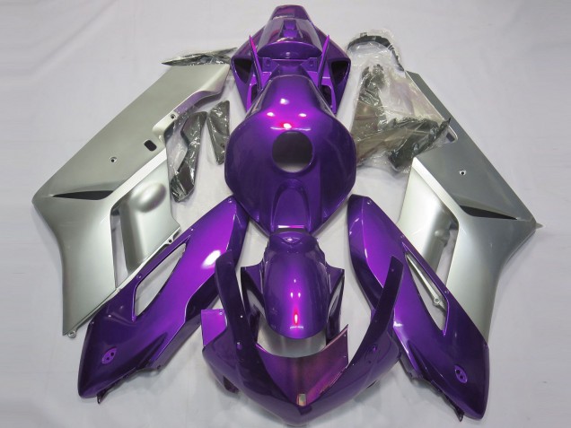 2004-2005 Silver Purple Honda CBR1000RR Motorcycle Fairings Canada