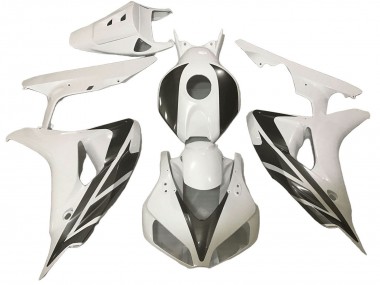 2006-2007 White Black Stripe Honda CBR1000RR Motorcycle Fairings Canada