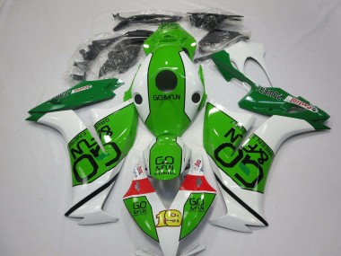 2012-2016 White Green Red Go Fun Honda CBR1000RR Motorcycle Fairings Canada