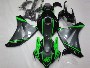 2008-2011 Grey Green Matte Black Motul 46 Honda CBR1000RR Motorcycle Fairings Canada