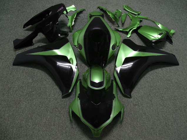 2008-2011 Green Glossy Black Custom Honda CBR1000RR Motorcycle Fairings Canada