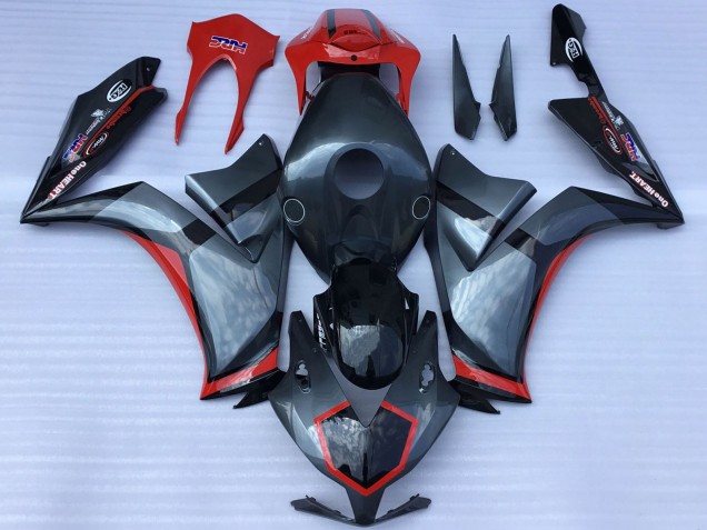 2012-2016 Grey Red Glossy Black Racing Style Honda CBR1000RR Motorcycle Fairings Canada