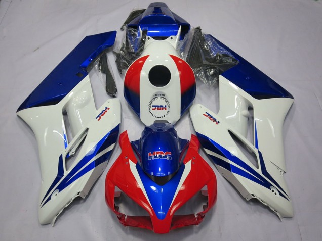 2004-2005 White Blue Red HRC OEM Style Honda CBR1000RR Motorcycle Fairings Canada