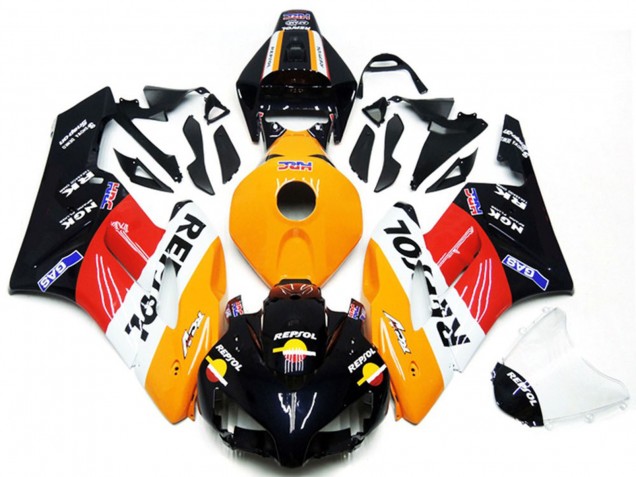 2004-2005 Orange White Red Glossy Black Repsol Honda CBR1000RR Motorcycle Fairing Kits Canada