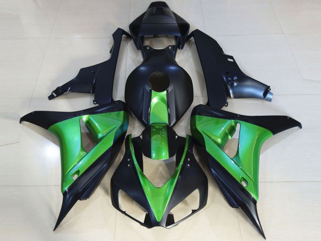 2006-2007 Green Matte Dark Blue Honda CBR1000RR Motorcycle Fairings Canada